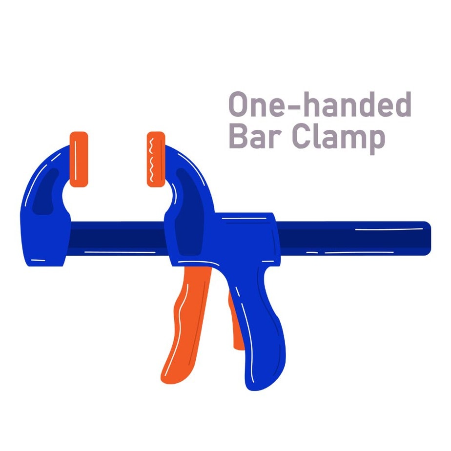 One-handed Bar Clamp